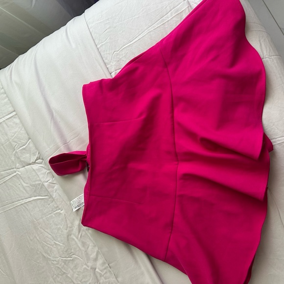 Zara Hot Pink Skirt - Picture 3 of 4